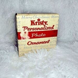 Vintage Kristy Collections Personalized Photo Ornament - 1976